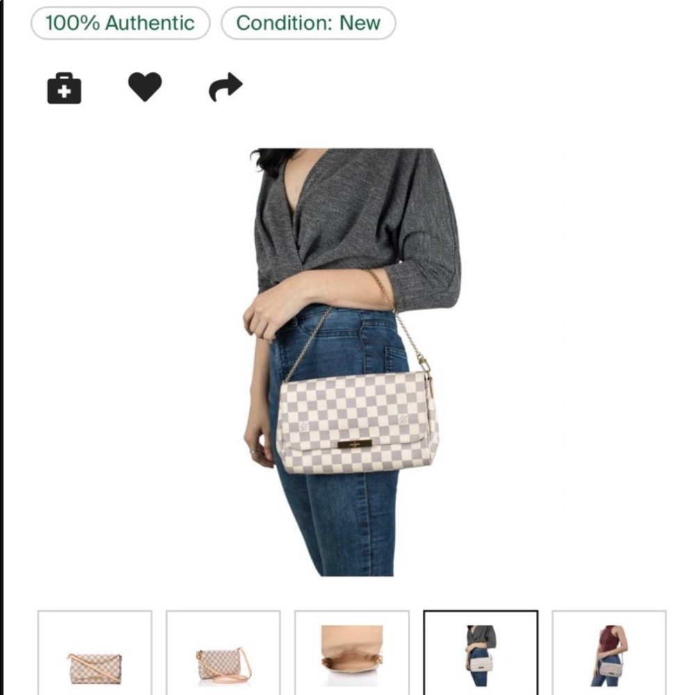 Louis Vuitton new, never carried with dust bag.